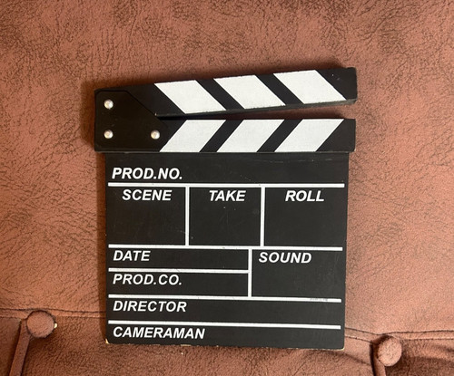 Movie director clapperboard - movie,