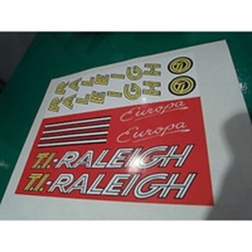 Raleigh europa decal set - "europa", for