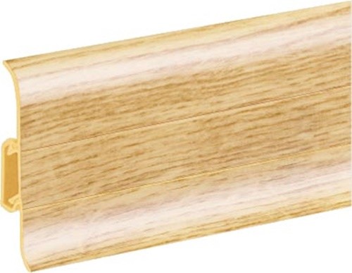 Pvc skirting board cable cover - board,
