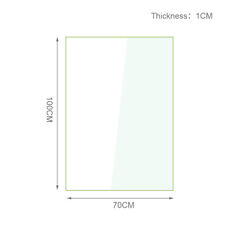 10mm Toughened Safety Glass Panels for Staircase/Landing/Railing/Glazing/Balcony