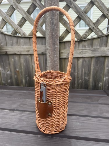 Wicker wine bottle - wine, carrier