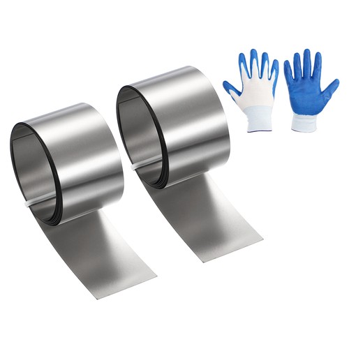 2pcs 1inx3 3ft stainless - 2pcs,, 1inx3.3ft