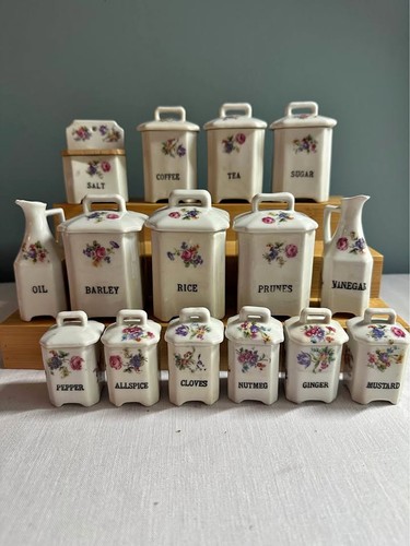 Rare antique miniature - antique, 15-pc