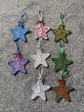 Handmade Embroidered Star