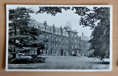 Postcard old swan - old,