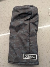 TITLEST Barrel Golf Club Driver Headcover, Camouflage, Good Condition