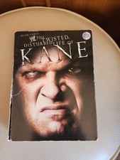 WWE - The Twisted, Disturbed Life Of Kane 3-Disc DVD WWF RAW *RARE AF*