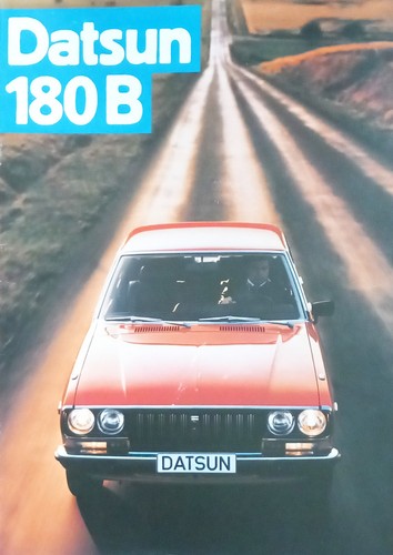 Datsun 180b 197 brochure - datsun,