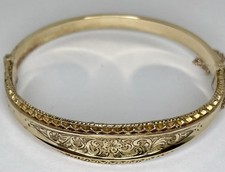 Vintage 9ct Yellow Gold Ornate