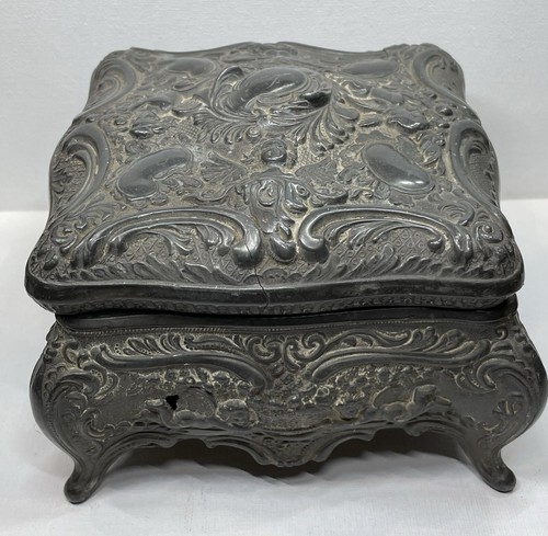 Old antique jewellery - jewellery, box