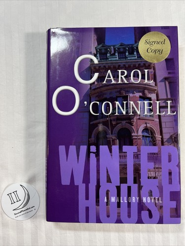 Signed flat winter house - signed,