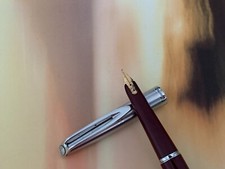 Waterman C/F Chrome Cap/