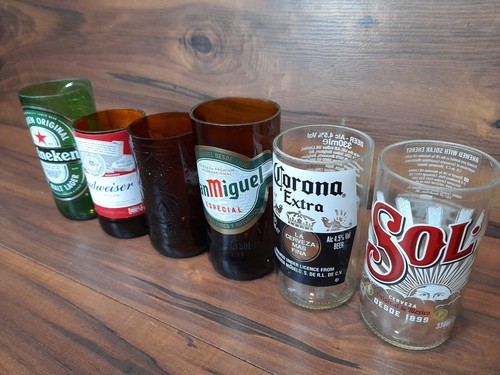 Set handmade beer glasses - set,