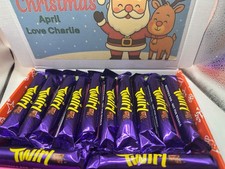 Cadbury Chocolate Christmas Twirl Gift Box | Present Box | Chocolate Hamper Xmas
