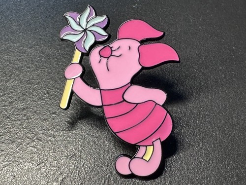 Piglet enamel pin - enamel,