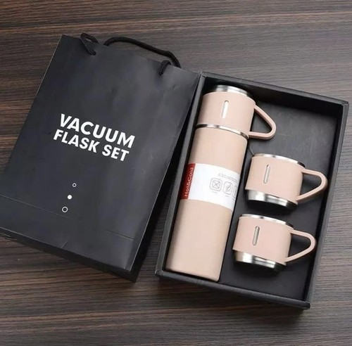 Beige stainless steel vacuum - stainless,