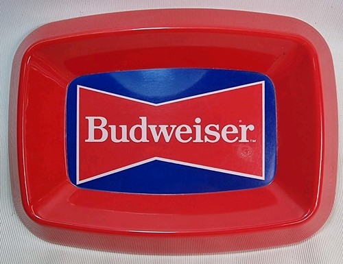 Budweiser ashtray original 80s - budweiser,