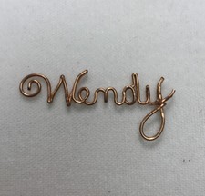 Handmade Silver Colored Wire