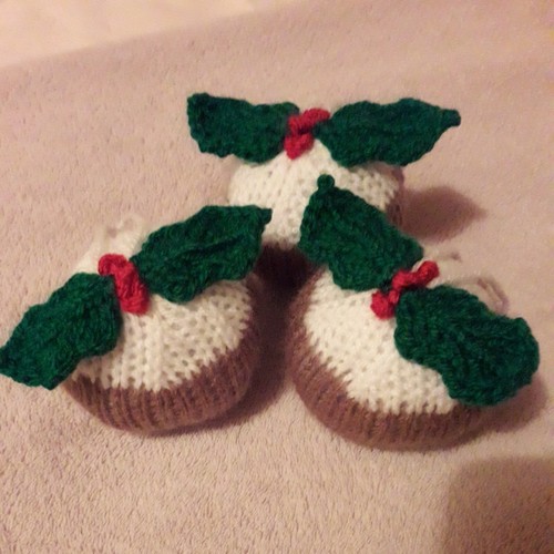 Hand knitted christmas - knitted,