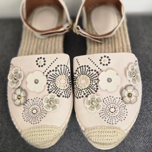 Coach beige floral - coach, studded