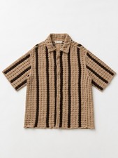 Zara Textured Crochet Shirt  L