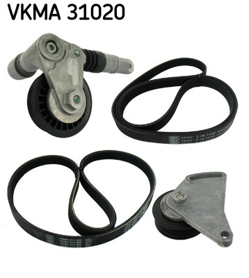Ribbed belt set for - v-ribbed,