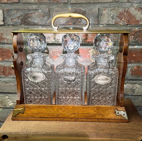 Antique betjemann tantalus - antique, betjemann's