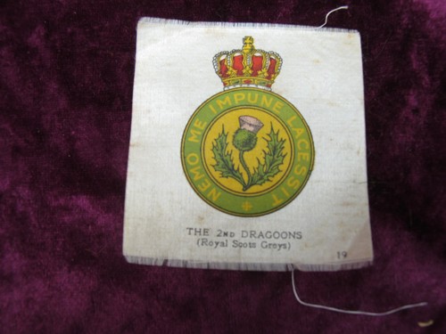 Tobacco silks 2nd dragoons - 2nd,