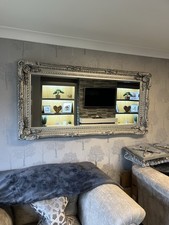 Beautiful Ornate  Mirror No Scratches Or Marks Dimensions 69” Width 35 Length