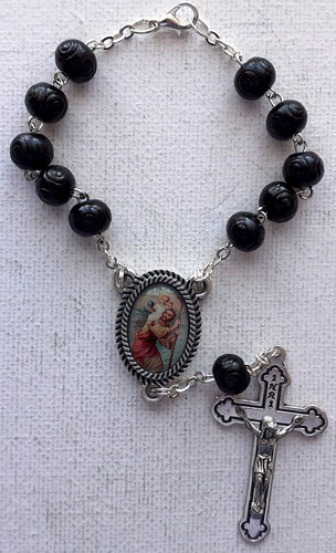 Car rosary black - rosary,