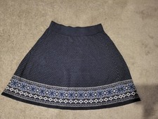 Fatface Fairisle Skirt, Size 10