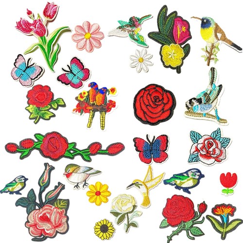 Birds flowers multi - birds,