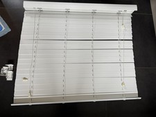 Blinds To Go Ice / Arctic White 50mm Hollywood Blind- 113cm W x 95cm Drop