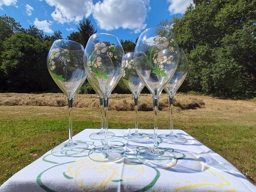 Set six vintage perrier - set,