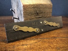 Antique Ebony and Brass