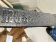 moschino leather mens belt