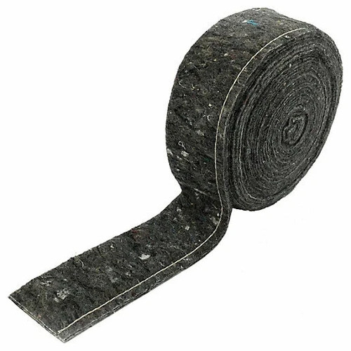 Felt wool pipe insulation - felt,