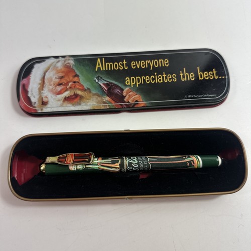 Vintage coca cola tin with - vintage,