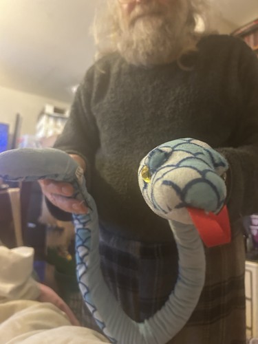 Plush large snake - plush,