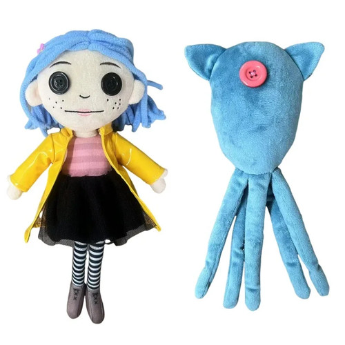 28cm coraline plush stuff - 28cm,