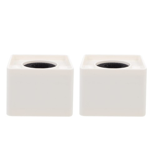 2pcs abs square cube - cube, shaped