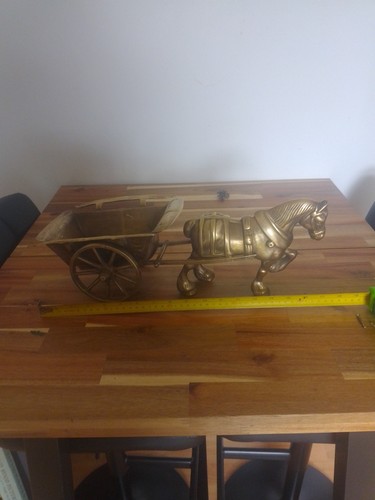 Vintage shire horse and - horse, cart