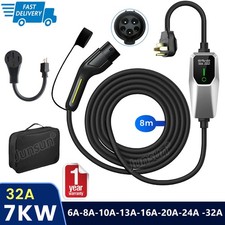 8M 7KW 32A Type2 Portable