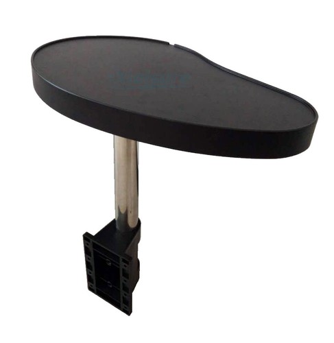 Spa table tray caddy - tray/caddy, black
