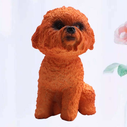 Poodle model dog figures - poodle,