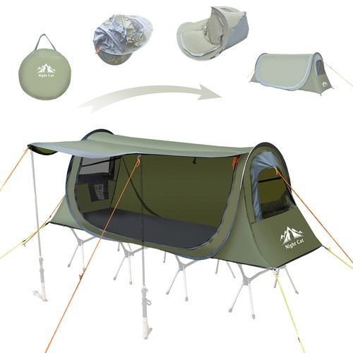 Large door pop - pop-up, camping