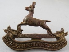 Military Brass Badge Canada