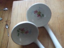 x 2 Antique Vintage small