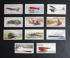 WILLS  11  SCARCE 1930 CARDS  SPEED  ( TITLE IN WHITE )  SEE LISTING FOR NUMBERS