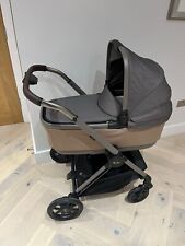 Silver Cross Reef Pushchair, bassinet + Raincovers and sun shade